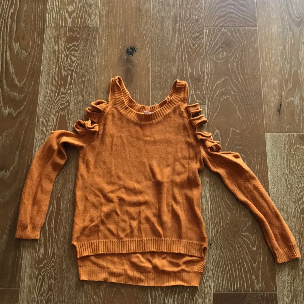 Copper colored sweater